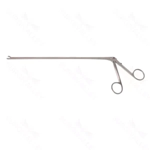 Pinzas laringe Jackson cup longitud de trabajo 280mm rectas 2.0mm mandíbulas copa, mango anillo para uso a través de scopes Jackson – surgivalley (001211384)
