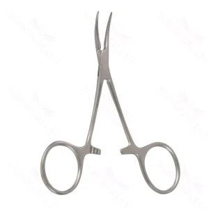 Surgical Hemostatic Forceps Curved 8.9 cm (3.5) – surgivalley (001210436)