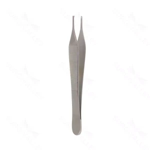Adson hæmostasetang 7 1/4" lige riflede kæber ringhåndtag titanium – surgivalley (027210185)
