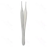 Pinzas de tejido Adson de 4 3/4" dientes 1×2 patrón estándar