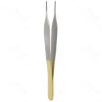 Adson Tissue Forceps 12.0 cm (4.7) TC (Gold Handle)