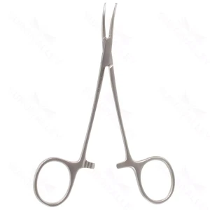 5 Micro Mosquito Art Forceps 1×2 curved – surgivalley (004210349)