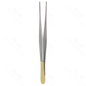 Surgical Tissue Forceps 15.9 cm (6.3) TC (Gold Handle) – surgivalley (001210725)