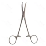 Surgical Hemostatic Forceps Curved 15.9 cm (6.3)