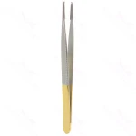 Bonney Tissue Forceps 1x2 Teeth Straight 24.1 cm (9.5)