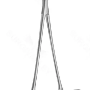 Pinzas Vasculares de 6 3/8" Mandíbula Curva 1×2 Dientes – surgivalley (001210423)