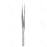 Surgical Tissue Forceps Curved 10.0 cm (4")