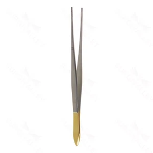 Cushing Tissue Forceps 1x2 Teeth Curved 17.1 cm (6.7) – surgivalley (027210249)