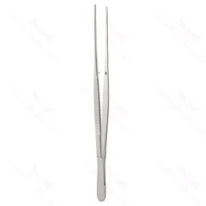 Potts-Smith-pincet til forbinding 8 1/2" delikat lige, riflet TC-kæbe, fladt håndtag – surgivalley (027210217)