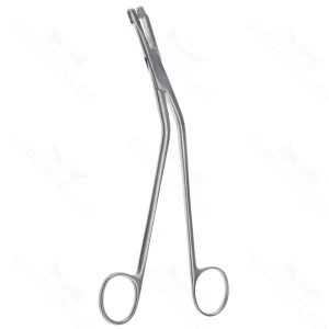 Schubert uterine biopsy punch forceps 8 1/2" curved jaws ring handle – surgivalley (001090039)