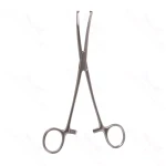 8 Roch-Ochs Hemostatic Forceps curved 1×2 teeth