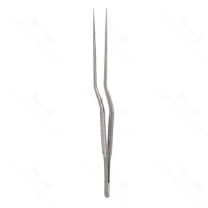 9 Micro Ring Tip Bayonet Forceps Round Handle Lightweight – surgivalley (001210801)