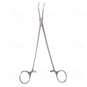 Surgical Tissue Forceps Curved 23.0 cm (9") – surgivalley (001213717)