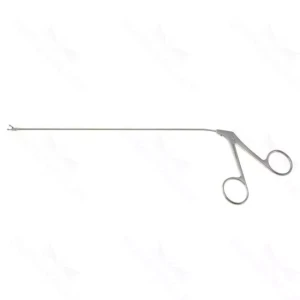 Micro alligator cup forceps 8 curved right 2.0mm cup ring handle – surgivalley (001210889)