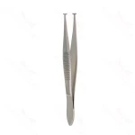 Green Tissue Forceps 1x2 Teeth 9.8 cm (3.9)
