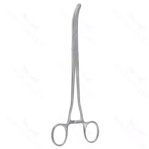 Heaney Ballentine Hyster Forceps curved 8.25 Longit. Grooves – surgivalley (001210704)
