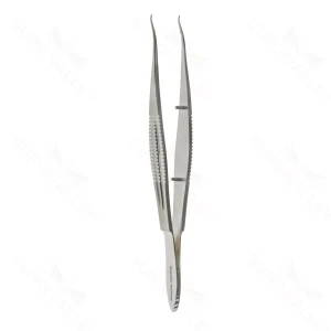 Hyde Corneal Forceps 2×2 teeth with tying plat – surgivalley (001210973)