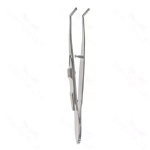 Jameson Tissue Forceps 1x2 Teeth Angled 9.8 cm (3.9) – surgivalley (002210171)
