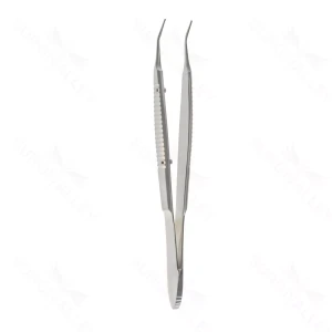 Kelman McPher 1x2 Teeth Plat Forceps for General Surgery and Ophthalmic Procedures – surgivalley (001210976)