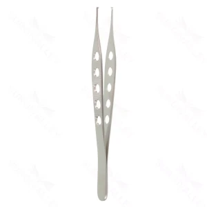 Adson-vævstang 6" delikat, lige, 1x2 tænder, isoleret, fladt greb – surgivalley (027210189)