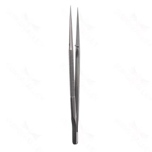 Pinzas Micro de 8mm, mango redondo, punta recta, 7" – surgivalley (001211451)