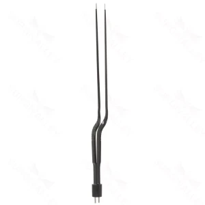 MIS-bipolarpincet med stop 9" lige 1.2mm spids