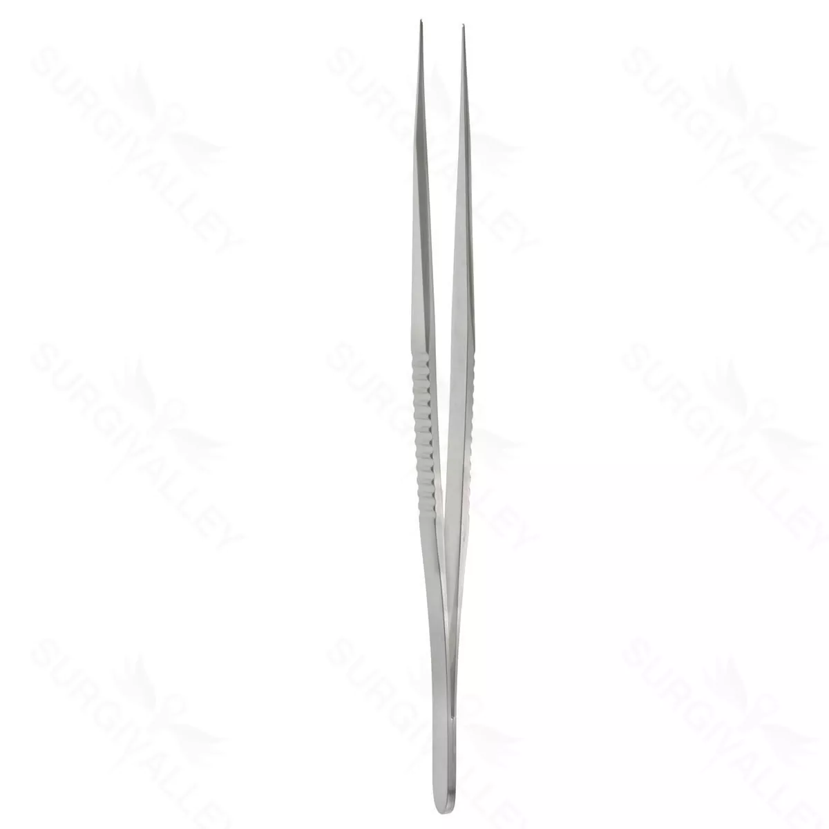 Pinzas de Tejido Tipo Pierse - punta recta agujero 0.6mm mango 9mm