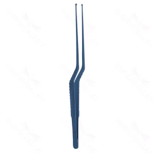 Rhoton Tissue Forceps Bayonet 22.5 cm (9) – surgivalley (130210069)