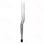 Rhoton-Type Bayonet Bipol Forceps Ti insulated round handle 10.5 1.5mm