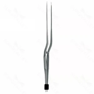 Rhoton-Type Bayonet Bipol Forceps Ti insulated round handle 10.5 1.5mm – surgivalley (130210072)