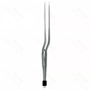 Rhoton-Type Bayonet Bipol Forceps Ti insulated round handle 10.5 1mm – surgivalley (130210071)