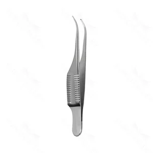 Iris Tissue Forceps 1x2 Teeth 9.8 cm (3.9) – surgivalley (002210166)