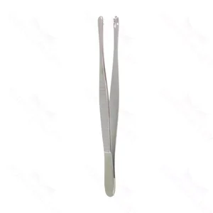 Russian tissue forceps 6 straight jaws flat handle – surgivalley (027210208)