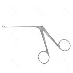 Ear Forceps angled up 4mm fine serrated jaws – surgivalley (001211180)