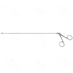 Pinzas de copa laríngea miniatura Kleinsasser, modelo original longitud de trabajo 230mm curva derecha delicada 1.0mm mandíbulas de copa redondas mango de anillo
