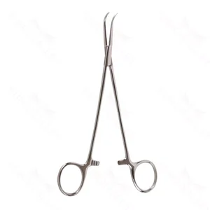 Pinzas Vasculares de 7" Mandíbulas Dentadas Totalmente Curvas Asa Anular – surgivalley (001210426)