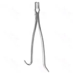 Kern Tissue Forceps Straight 14.5 cm (5.7)