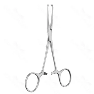 Allis-vævtang 8 1/2" lige, 5x6 tænder, ringhåndtag – surgivalley (001210626)