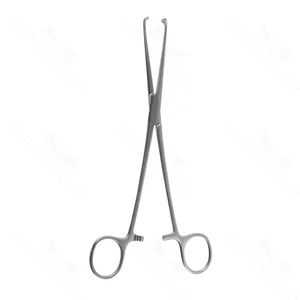 Allis-Adair tissue forceps 6 straight 9x10 teeth ring handle – surgivalley (001210631)