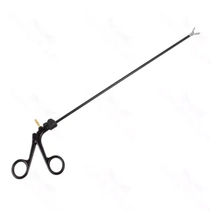 Blunt Nose Grasping Forceps 35cm straight Monopolar Insulated Shaft & handle – surgivalley (001210656)