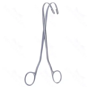 Randall Tissue Forceps Curved 23.5 cm (9.2)