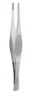 Ferris-Smith tissue forceps 7 straight 2x3 teeth serrated platform flat handle – surgivalley (066210002)