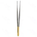 Pinzas de Tejido Vascular Debakey Golden Grip 6" punta 1.5mm