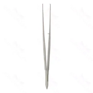 Cushing tissue forceps 8 straight 1x2 teeth, semi-sharp dissecting end flat handle – surgivalley (027210195)