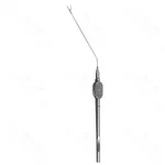 Microsurgical Tissue Forceps 1x2 Teeth Straight 18.0 cm (7") TC (Gold Handle)