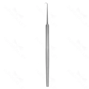 Cottle skin hook 5 1/2 1 sharp prong small shallow curve flat handle – surgivalley (007210305)