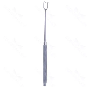 6 1/4 EbonizedJoseph Skin Hook double prong 5mm 15.0 cm (6.0) – surgivalley (005210258)