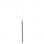 Krayenbuehl nerve hook 7 1/4 straight 1.0mm diameter twist hook round handle without finger re 10.0 cm (4")