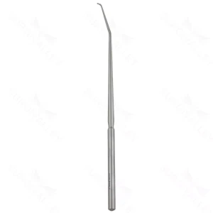 Dandy nerve hook 9 angled left shaft angled 90° blunt tip round handle – surgivalley (005210131)