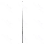 Dandy nerve hook 9 angled right shaft angled 90° blunt tip round handle